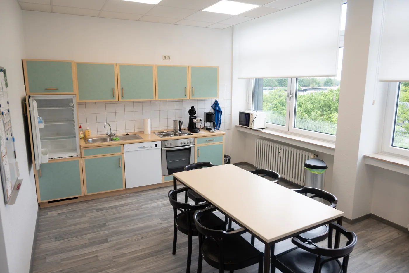 Teeküche auf der Etage